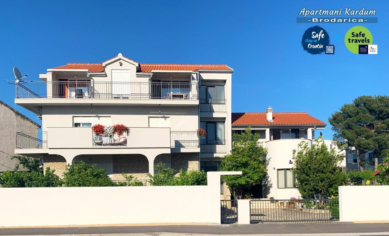 Apartmani Kardum Brodarica 布罗达里卡 外观 照片